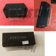 STK672-050 STK672-040 STK672-540 Thick Film Hybrid IC