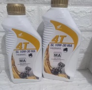 4T HONDA ENGINE OIL GOLD 1LITER 10W-30 ORIGINAL HONDA (1PC)