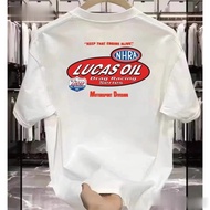 Baju LUCAS T-shirt Lucas Popular Item Printed Round Neck Top Tee Unisex Baju T Shirt Lelaki COTTON#0