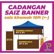 BANNER/BUNTING/BACKDROP CUSTOME SIZE