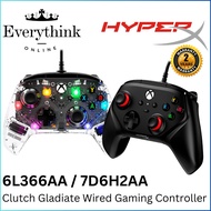 HYPER-X HYPERX CLUTCH GLADIATE WIRED GAMING CONTROLLER WITH XBOX LICENSED AND DUAL RUMBLE MOTORS (6L