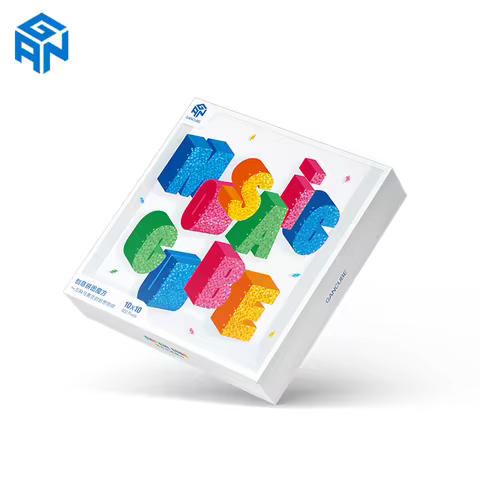 GAN Mosaic Cube 10*10 , GAN 10x10 Puzzle cube , 10x10 creative building blocks , Mosaic puzzles,mosa