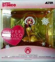 日版現貨 超音速子Super Sonico 1/7 模型-索尼子 聖誕泳衣Ver. 