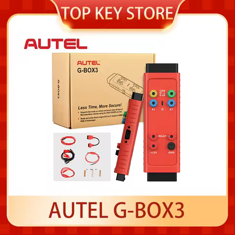 Autel G-BOX3 Key Programming Tool G-BOX For Mercedes-Benz BMW Toyota 4A All Key Lost Work Key Progra