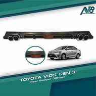 Toyota Vios Gen 3 Rear Diffuser Body Kit (Black)