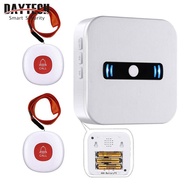 Daytech Caregiver Pagers Wireless Call Button System for Elderly Patient Personal at Personal Home H