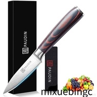 PAUDIN Paring Knife, 3.5 Inch Fruit Knife, High Carbon 5Cr15Mov Stainless Steel Forged Paring Knife,