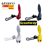 Litepro A6 Aluminium Alloy Seat Post Clamp For Trifold Bicycle