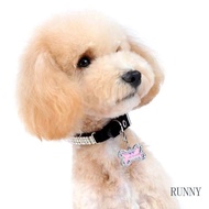 RUNNY Cats ID Tag Pet Collar Charm Pet Tag For Dogs Tag  Dog Id Tag