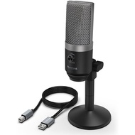 Fifine PC USB Microphone for Mac and Windows Computers Optimized for Recording K670 [Ready Stock!!!]