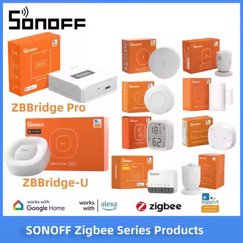 SONOFF Zigbee ZBBridge Pro ZBBridge-U For SNZB 01P 03P 06P TRVZB,SNZB-02D, ZBmini-L2 ZBMINI R2 Serie