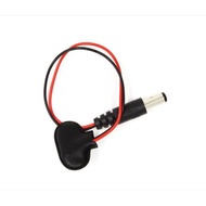 9V Battery Cable Converts to 5.5x2.1MM DC Jack (3Pcs)