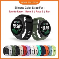 For Suunto Race 2 , Suunto Race , Suunto Race S , Suunto Run Colorful Silicone Watch Strap