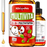 [ZRmar05] Liquid Multivitamin for Dogs & Cats ✿ Multivitamin for Cats ✿ Dog Multivitamin Liquid Supp