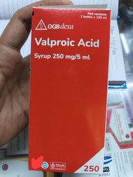 Valproic Acid Sirup 250 mg/5 ml Kemasan 100 ml Halal OGB dexa