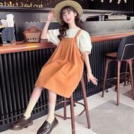 TeTe Children's Fashion High Quality korean dress for kids girl casual clothes 3 to 4 to 5 to 6 to 7 to 8 to 9 to 10 to 11 to 12 to 13 year old Birthday tutu Princess 2023 new style Dresses for teens girls #G24-080