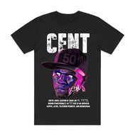 Custom T Shirt 50 Cent Curtis Jackson Music Hip Hop R&B Vintage Tee Artist Pop