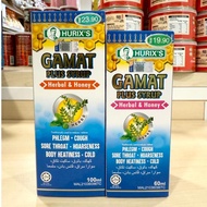 HURIX'S GAMAT PLUS SYRUP Herba & Madu 60ml/100ml