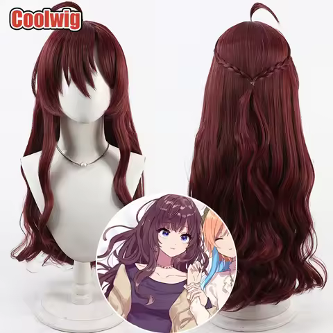 Coolwig Synthetic Hair Ichinose Shiki Cosplay Wigs The Idolmaster Cinderella Girls 80cm Long Wavy Wi