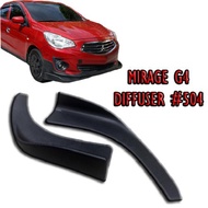 ₪▽✈#504 Diffuser Universal Front Bumper Mitsubishi Mirage G4