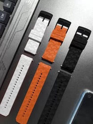 2024new [Trendy hot product] Hexagonal silicone strap comfortable waterproof niche wrist universal watch strap