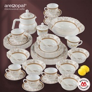 Taj Mahal 49pcs Dinner Set + 37pcs S/S Cutlery Set