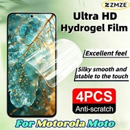 4 Pack For Motorola Moto G30 G31 G32 G34 G35 G36 Not Glass HD Transparent Hydrogel Films For Moto G4