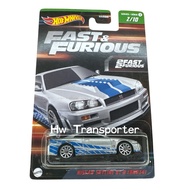 Hot Wheels Nissan Skyline R34  2Fast2Furious