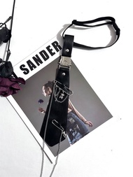 Ready * stock.jk Bow Tie dk Tie Leather Collar Punk Style Metal Men Women No Neck Hardware Little Be