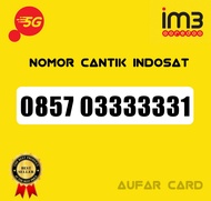 Nomor Cantik Indosat Ooredoo Im3 Hexa 333333 Super 0857 03333331 3333331 333331 33331 3331 333 333