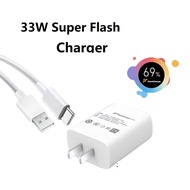 PinSan Original 33W VIVO Flash Fast VOOC Charger Flash Charger TYPE C Android Data USB Cable