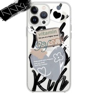 CASE SOFTCASE CASING SILICON CLEAR MOTIF ALWAYS LOVE CUTE VIVO Y20 Y30 Y30i VN501
