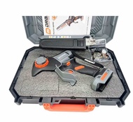 MÁY CƯA XÍCH DRAMA 8inch CHẠY PIN -ĐỘNG CƠ KHÔNG CHỔI THANCHÂN PIN PHỔ THÔNG 4CM