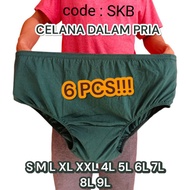 6 pcs SPECIAL JUMBO BIG SIZE panties SIZE XXL XXXL 4XL 5XL 6XL BIG SIZE JUMBO UNDERWEAR BB 100 KG ++