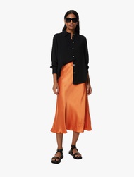 M&S - Rok Wanita - Satin Midaxi Slip Skirt