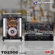 Power Amplifier ZETAPRO TD2500 / TD 2500 Class TD Original