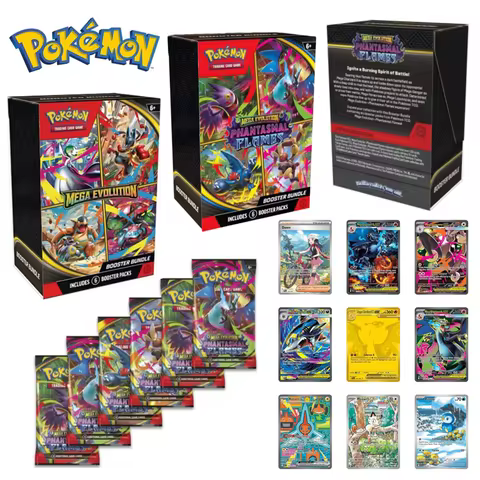 Pokemon Card ME02 MEGA EVOLUTION Phantasmal bundle Scarlet Violet 151 English ME01 Fire-breathing dr