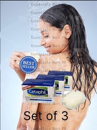 3-Pack Cetaphil Antibacterial Mild Soap Bar 127g