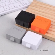 ESPOIR CR2032 Battery Box, Plastic Portable Coin Cell Battery Storage , 10/20/30 Hole Small Battery 