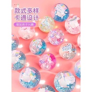 Bouncy Ball Children Large Size Luminous Bounce Bounce Ball Boys Girls Bounce Crystal Glowing Flashi