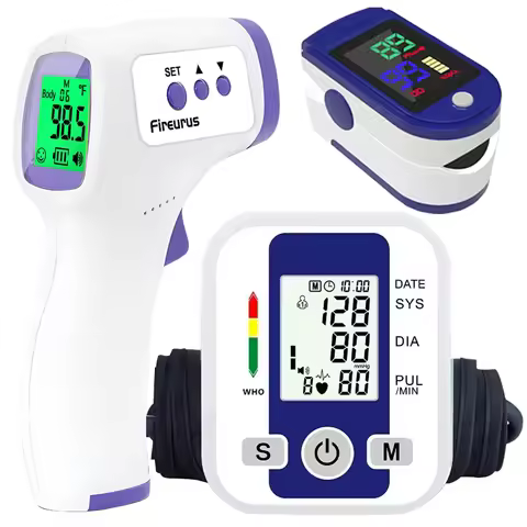 Digital Arm Blood Pressure Test Kit Cuff Sensor Monitor BP Automatic Pressure Tonometer Tensiometer 