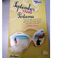 [QR BOOK STATION] PRELOVED NOVEL CINTA: SEPTEMBER YANG PERTAMA HASIL KARYA ANTASYA BALQIS. READY STO