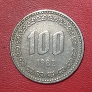 koin asing 100 won Korea Selatan 1982 TP 3538