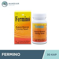 Fermino (Kapsul Ekstrak Cacing Tanah) 30 Kapsul - Obat Herbal Demam