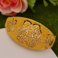 916 Gold Rose Bangle