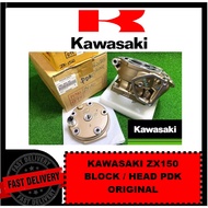 KAWASAKI ZX150 BLOCK / HEAD PDK ORIGINAL