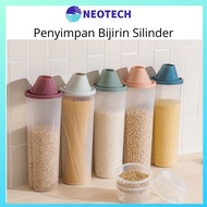 TALENTIN Penyimpan Bijirin Silinder Cylinder Shape Container