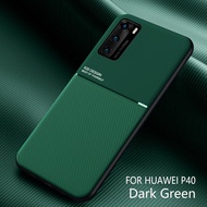 Huawei P40 P40 Pro Huawei P40 Pro Plus Matte Phone Case Fashion Hard Soft Anti Shock Shockproof Casing TPU New Leather Magnetic Cover