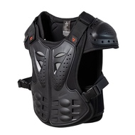 Childrens Motorcycle Armor Vest Breathable Mesh Motocross Cycling Armor Vest Shock-absorbing Anti-fa