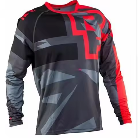 2526 downhill jersei bicicleta de montanha moto rcycle ciclismo mx fora da estrada mtb camiseta mang
